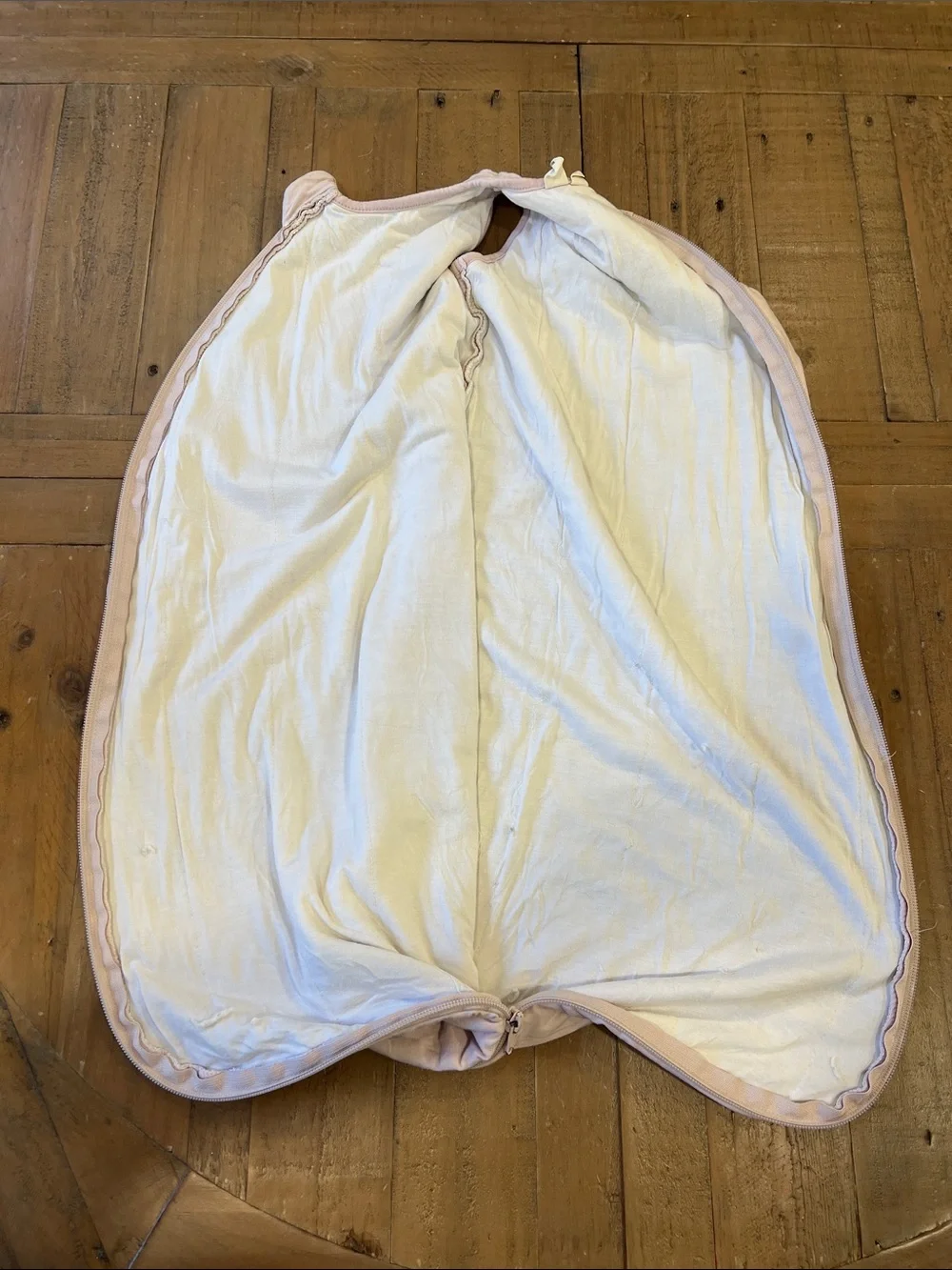 Kyte baby bamboo sleep sack 1.0 TOG 0-6 months pale pink